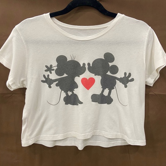 Tops - Mickey and Minnie short sleeve shirt
